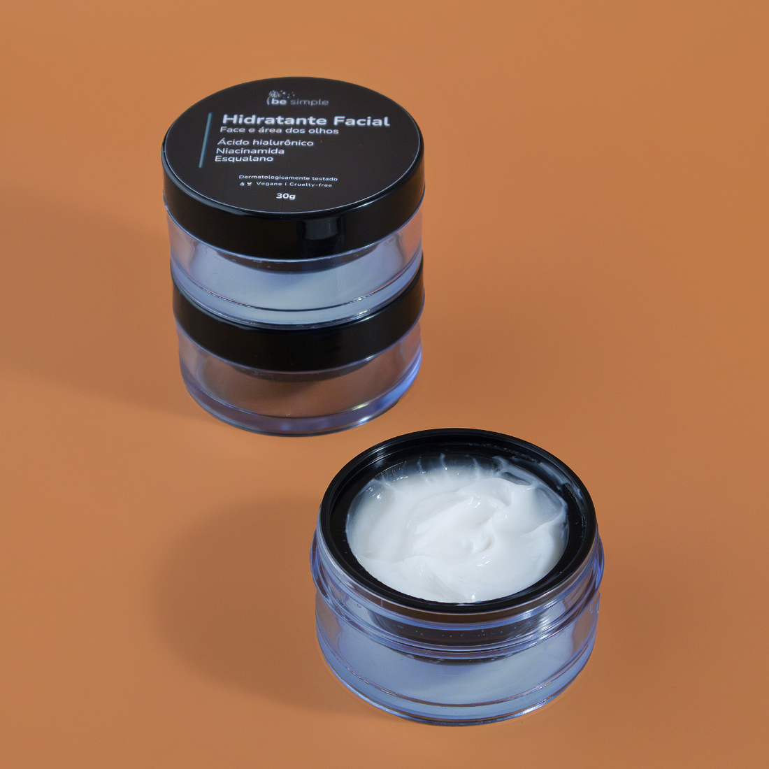 Creme Hidratante Facial e Área dos Olhos